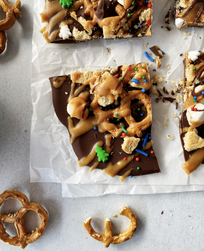 Vegan Holiday Chocolate Bark by Riri's Recipes - FoodSocial